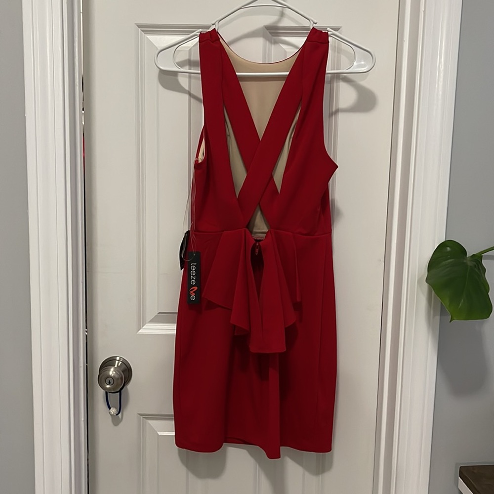 Red dress